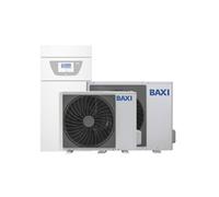 Pompa di Calore Baxi Aria-Acqua Splittata a Basamento R-32 Modello Alya FS 10MH 10 Kw Integrazione Caldaia Con Bollitore Integrato da 177 litri