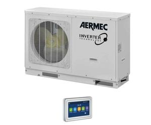 Pompa di Calore Chiller Aermec R-32 Inverter Modello HMI120 9,5 Kw Con Avviamento e Comando Incluso