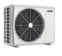 pompa di calore aria acqua ferroli omnia m 3.2 6,3 kw monoblocco monofase inverter r32 a++