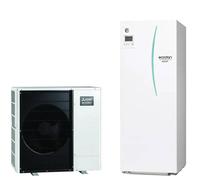 Pompa di calore Mitsubishi con accumulo hydrotank ACS 300 lt integrato 12 Kw R32