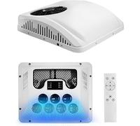 Pompa di calore per condizionatore d'aria per camper, 8,5 K BTU, unità CA universale per riscaldamento e raffreddamento in camion, rimorchi, barche, camper, camper e roulotte