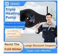 Pompa di calore per riscaldamento e raffreddamento integrata Smad 380V, modalità multiple R32 compatibili con la rete, aria condizionata, scaldabagno, aria condizionata, riscaldamento a pavimento, raf