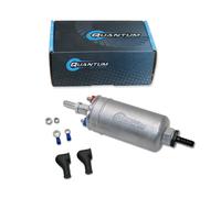 Pompa Di Carburante Esterna Universale Inline QFS 300LPH + Raccordi Barb Da 3/8"