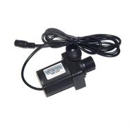 Pompa di circolazione 12V DC per trasferimento dell'acqua sommergibile - 5,5 m di altezza di sollevamento, portata 600L/H, grado di impermeabilità IPX8, funzionamento silenzioso, alloggiamento in