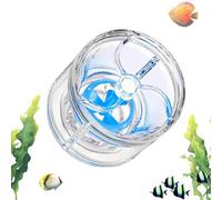 Pompa di circolazione per acquario, regolatore di flusso d'acqua sommergibile da 4,9 cm, PC/ABS, ossigenatore silenzioso per acquario, regolatore di circolazione 'acqua dello stagno per acqua