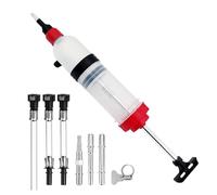 Pompa di Estrazione Olio | Strumento Manuale per il Riempimento di Liquidi - Pompa di Trasferimento Fluidi - per Motocicli, Tosaerba, Motori, Trasmissioni, Freni e Refrigerante in Officina