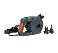 POMPA DI GONFIAGGIO ELETTRICA POWERGRIP A CORRENTE CONTINUA 3 ADATTATORI 62164