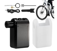 Pompa Di Gonfiaggio Portatile per Bici | Gonfiatore Elettrico Miniatura per Pneumatici,Pompa Aria Intelligente per Ruote | per Palle, Bicicletta, Uso Esterno, Spostamenti, Viaggi