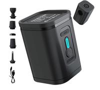 Pompa di inflazione elettrica - Saloni d'aria ricaricabili, infrantoio di aspirazione portatile | Pompa a vuoto compatta Borsa di immagazzinaggio da viaggio, Materassi gonfiabili Mini Batteria USB