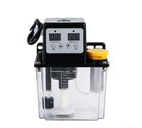 Pompa di lubrificazione automatica per olio da 110 V, con ingranaggi in lega, elettromagnetico, con pannello display elettronico, capacità serbatoio 1L o 2L, pressione nominale 10 kg, portata 50 ml