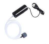 Pompa di ossigeno USB per acquari portatile per acquario gorgogliatore con funzionamento silenzioso per piccoli serbatoi e per mini ecosistemi acquatici