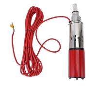 Pompa di pozzi profondi solari, pompa per acqua di pozzi profondi in acciaio inossibile 340 W con connettore 6.6gpm 196 piedi 1 pollice pompe sottomissione per irrigazione,