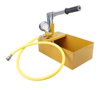 Pompa di pressione da 5 litri, riempimento manuale a 25 bar e prova a 1 m da 1/2" in alluminio pressofuso