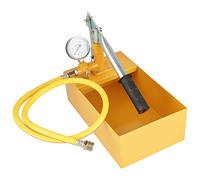 Pompa di Prova di Pressione 362 PSI, Kit Tester di Pressione Dell'acqua Manuale Idraulico, Pompa Idraulica con Manometro, Pompa di Prova Idrostatica 25 Kg per Valvole di Tubazioni