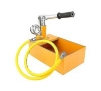 Pompa di prova idraulica manuale per test di pressione dell'acqua in alluminio da 2,5 MPa e 25 kg con