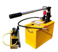 Pompa di prova idrostatica, tester di pressione per condotte idriche con manometro, da 1,6 MPa a 40 MPa, 13-38 ml/tempo, per rilevazione di perdite da parte degli idraulici