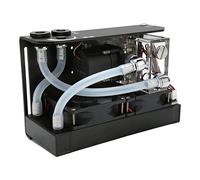 Pompa di Raffreddamento Ad Acqua CPU, Pompa Acqua Mute Integrata per Raffreddamento Ad Acqua PC da 600 L/H, Scambiatore di Calore in Alluminio Radiatore di Raffreddamento a