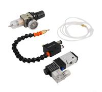 Pompa di raffreddamento industriale 3L per torni CNC con prevenzione della ruggine e spostamento dell'acqua valvola 24 V (24 V)