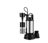 Pompa di Ricambio Compatibile Con VEVOR 1.5 HP 6000 GPH Ghisa Acciaio | Include galleggiante verticale integrato; Per vasca acqua cantina
