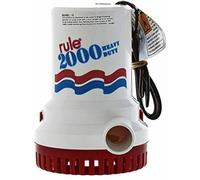 Pompa Di Scarico Acqua Di Sentina Regola 10 Non Automatica 2000GPH 12V 1-1/8" LC