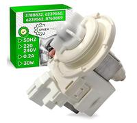 Pompa di Scarico per Lavatrice 30W 220/240V 50HZ 0,2A con Codice Originale 3788832 6239560 6239562 8760859 per Miele - Garanzia di 5 Anni - ONIX TECH