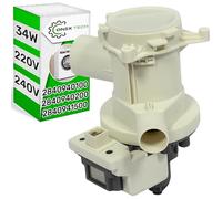 Pompa di Scarico per Lavatrice 34W 220/240V con Codice Originale 2840940100 2840940200 2840941500 per Beko per Indesit - Garanzia di 5 Anni - ONIX TECH