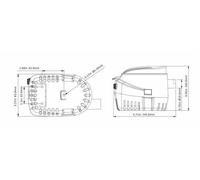POMPA DI SENTINA AUTOMATICA SEAFLO 12V 600/750/1100GPH POMPA IMMERSIONE,12VOLT