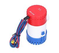 Pompa di Sentina DC Interruttore Semiautomatico Pompa Elettrica Piccola Sommergibile per Scarico Fornire Alimentazione 12V/24V 350/500/750/1100GPH (DC12V 500GPH)