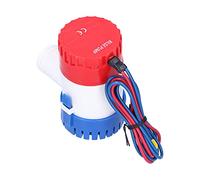 Pompa di Sentina DC Interruttore Semiautomatico Pompa Elettrica Piccola Sommergibile per Scarico Fornire Alimentazione 12V/24V 350/500/750/1100GPH (DC12V 750GPH)