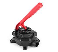 Pompa di sentina manuale per barca, pompa per acqua marina autoadescante 720GPH, pompa manuale per barca professionale con impugnatura in gomma antiscivolo per trasferimento dell'acqua, barca, marina