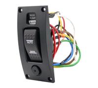 Pompa Di Sentina Marine Con Pannello Interruttore 3 Marce + Allarme DC