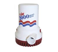 Pompa di sentina per carichi pesanti ad alta capacità 12VDC 2000GPH regola 10 co