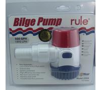 Pompa sentina rule 500 GPH 1900 LT/H 12V BILGE PUMP Nautica Barca Camper