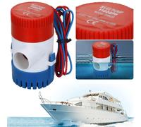 Pompa di sentina sommergibile 1100GPH 12V Mini pompa acqua elettrica Pompa di sentina sommergibile marina a basso rumore per barche da pesca RV