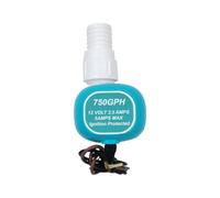 Pompa di Sentina Sommergibile, 750 Gph | 12V, Pompa di Sentina Ad Immersione, Compatta, per Barche, veicolo ricreativo