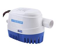Pompa di sentina sommergibile automatica 12V 950GPH Motore raffreddato ad acqua per barche marine con design anti-blocco dell'aria per barche marine Plastica ABS 155 x 90 x 115 mm