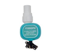 Pompa di Sentina Sommergibile Compatta, 1100 Gph | Funzionamento a 12 12V, Design a Basso Profilo, Pompa di Sentina Ad Immersione, per Yacht