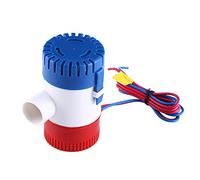 Pompa di sentina sommergibile da 1100 GPH 12 V marina con albero in acciaio inossidabile per yacht di barche e scarico delle acque reflue marine Pompa di sentina elettrica