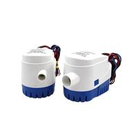 Pompa di sentina sommergibile for barche automatica 1PC 12V 24V Volt DC 750GPH 1100GPH con interruttore(750GPH,12V)