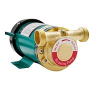 Pompa di soprapressione, pressione acqua automatica 90 W, pompa booster silenziosa in ottone e acciaio inox, altezza 10 m portata 20 l/min, per doccia scaldabagno piano superiore, pressione bassa