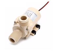 Pompa di sovralimentazione, Pompa di circolazione senza spazzole Dc 12v / 24v, 0-110 gradi Celsius, scaldabagno solare gas elettrico, booster pressurizzato sommergibile(24V 9m 20L per min)