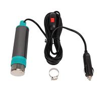 Pompa di Trasferimento Acqua Olio, Filtro in Acciaio Inossidabile 100W Corpo in Lega di Alluminio Pompa di Trasferimento 12V per Rimorchio Camper