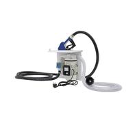 Pompa di trasferimento da 370 W con misuratore di flusso LCD, flusso del liquido a 3 livelli per urea, diesel, acqua e detergenti, pompa a membrana con pistola automatica, montaggio a parete, spina UE