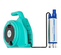 Pompa di trasferimento dell'acqua 630GPH compatibile con Makita 18V 400 L/Ht pompa sommersa con cavo da 16 piedi