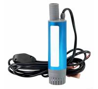 Pompa di trasferimento dell'acqua per campeggio e pesca con funzionamento a basso rumore 12V/24V (12V)