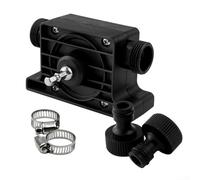 Pompa di trasferimento dell'acqua per trapani con filo e senza fili, con funzione autoadescante, adatta per irrigazione da giardino, lavaggio auto e altro ancora