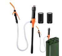 Pompa di trasferimento dell'acqua, pompa dell'acqua portatile | Pompa per batteria portatile, pompa per liquido in PVC - Pompa a sifone a carbone per professionisti, principianti, utenti domestici e