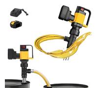 Pompa di trasferimento dell'olio senza fili, portatile alimentata a batteria, flusso e sollevamento regolabili, per un trasferimento efficiente di liquidi di diesel, cherosene e fluidi viscosi