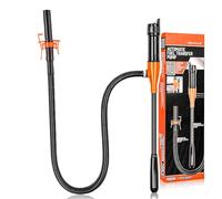 Pompa di trasferimento di liquidi elettrica 2.4 GPM, pompa acquario, benzina e pompa diesel per tanica pompa, pompa di travaso per olio, acqua, carburante, portatile con tubo e funzione sifone pompa a