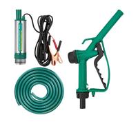 Pompa di Trasferimento,Estrazione Olio Auto - Pompa Elettrica Portatile 12V con Arresto Automatico per Acqua Olio Giardino Uso Marino